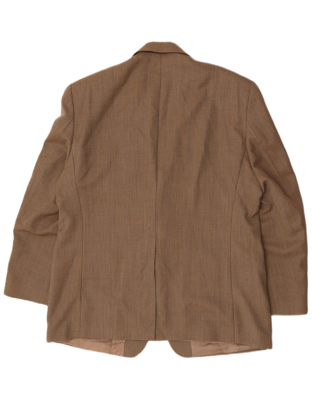 Ralph Lauren Mens Regular Blazer Jacket UK 44 2XL Brown Herringbone