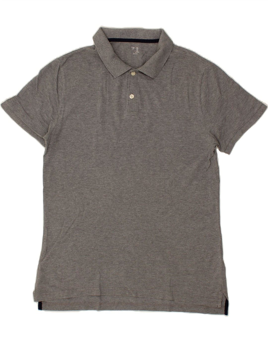 GAP Mens Polo Shirt XL Grey Cotton Vintage Gap and Second-Hand Gap from Messina Hembry 