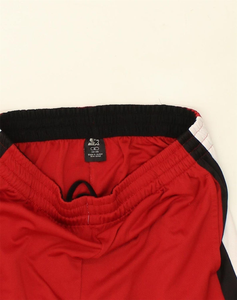 STARTER Mens Sport Shorts Medium Red Polyester | Vintage Starter | Thrift | Second-Hand Starter | Used Clothing | Messina Hembry 