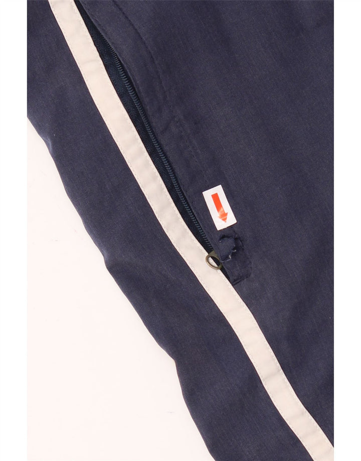 NIKE Mens Bermuda Sport Shorts Large  Navy Blue Polyester