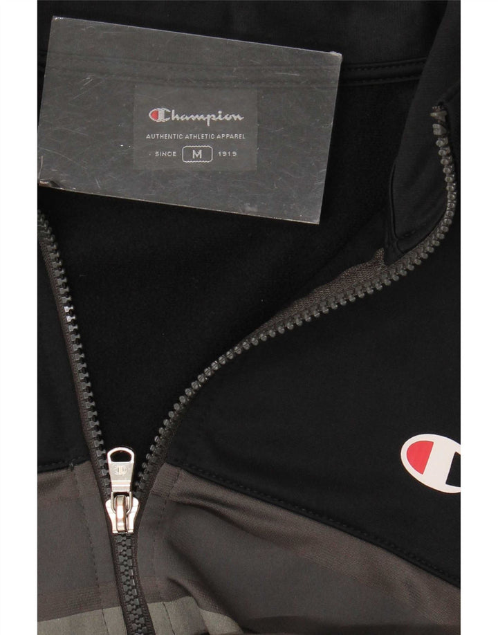 Champion Mens Tracksuit Top Jacket Medium Grey Colourblock