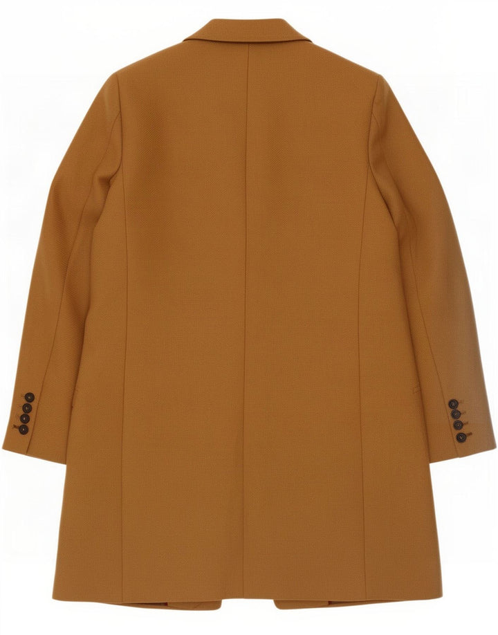 Zara Womens Overcoat UK 14 Large Brown