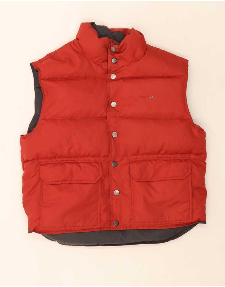 Dolomite Mens Reversible Padded Gilet UK 36 Small Black Polyester