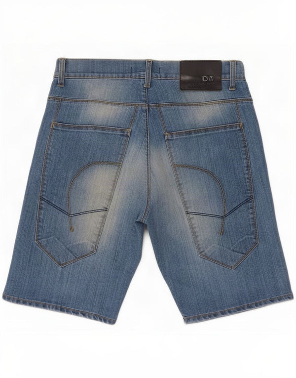 Daniele Alessandrini Womens Denim Shorts Large W34 Blue Cotton