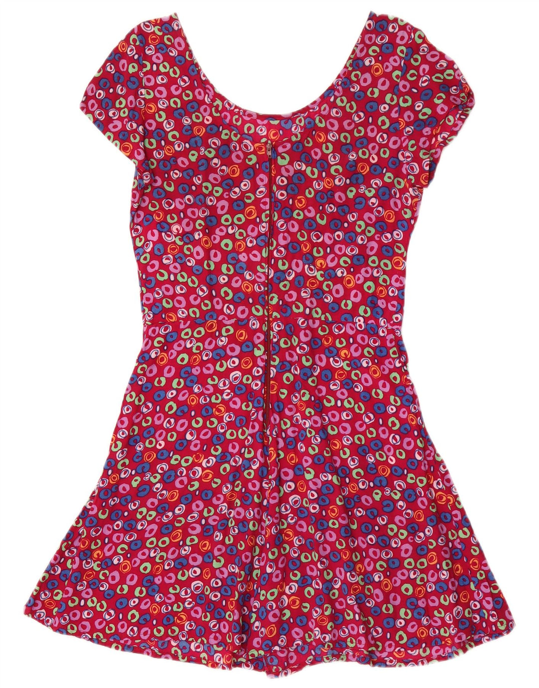 Vintage Womens Playsuit UK 12 Medium  Pink Floral