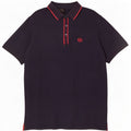 Sergio Tacchini Mens Polo Shirt XL Navy Blue Cotton
