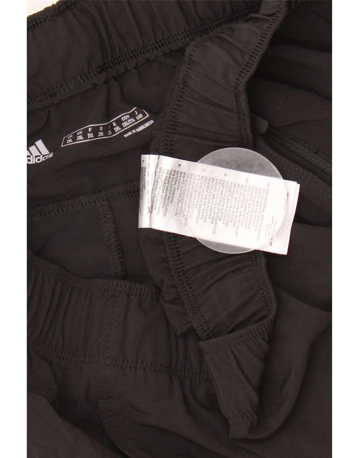 Adidas Mens Bermuda Sport Shorts 2XL Black Polyester