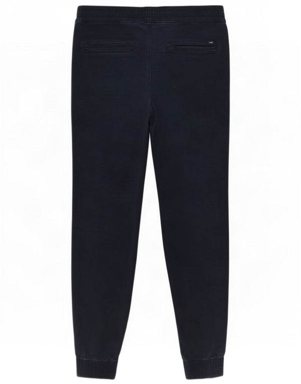 Hollister Mens Joggers Trousers Small W29 L29 Navy Blue Cotton