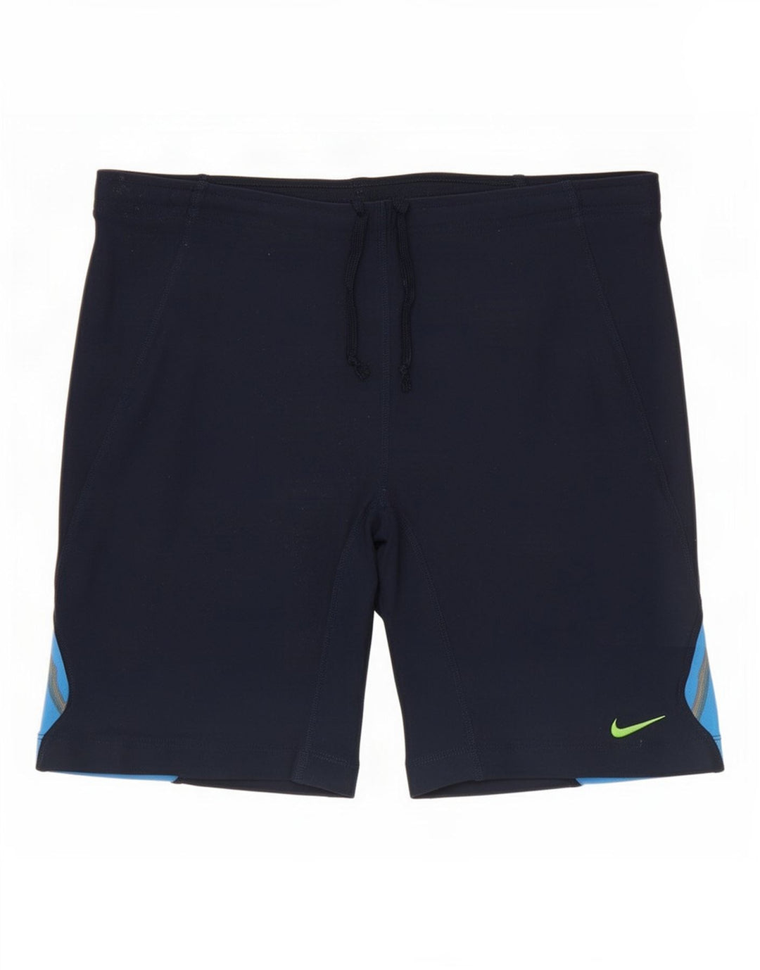 Nike Mens Dri Fit Sport Shorts Medium Navy Blue Colourblock Polyester