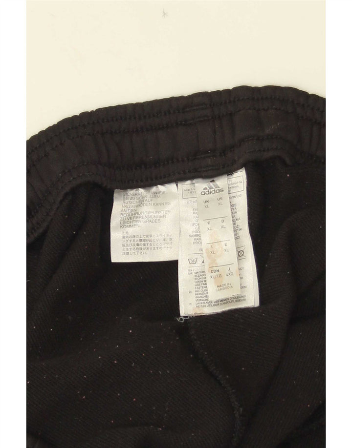 Adidas Mens Tracksuit Trousers XL  Black Polyester