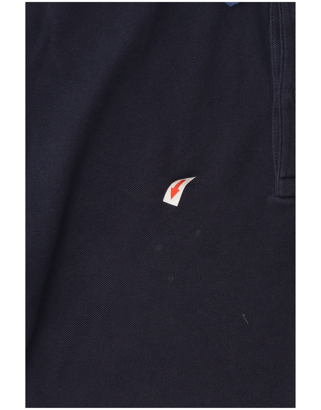 LACOSTE Mens Slim Fit Polo Shirt Size 5 Large Navy Blue Cotton