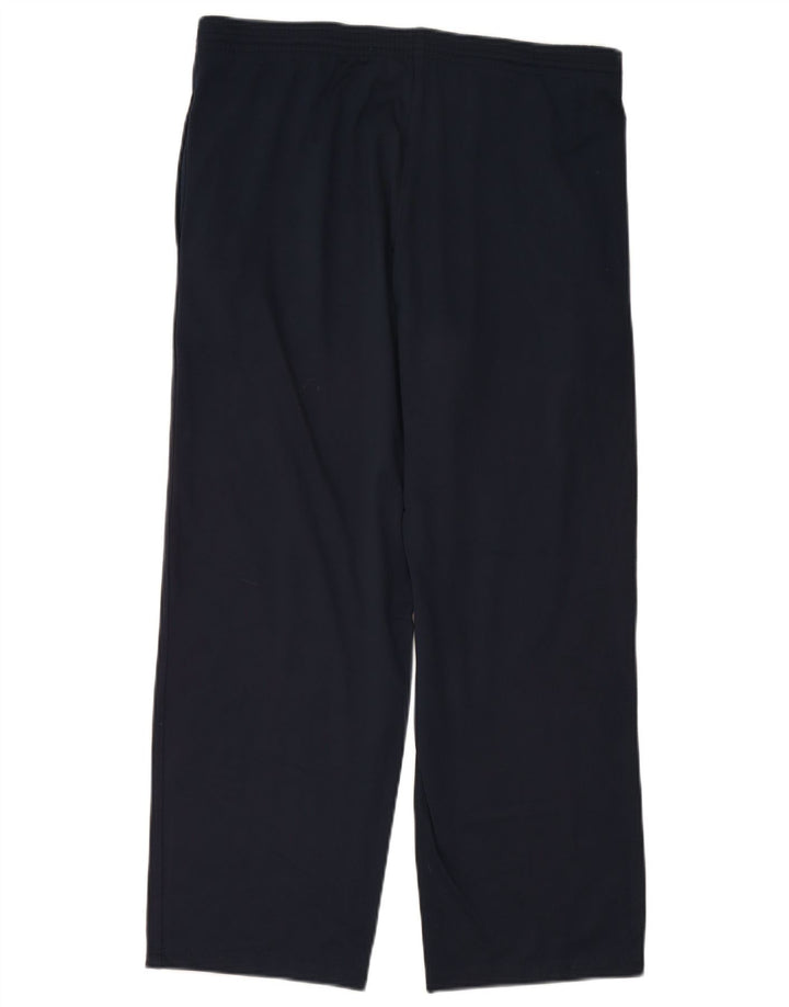CHAMPION Mens Tracksuit Trousers Medium  Navy Blue Polyester