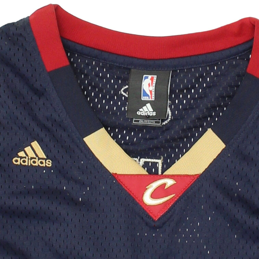 Cleveland Cavaliers LeBron James Adidas Mens Navy Jersey | NBA Sportswear VTG | Vintage Messina Hembry | Thrift | Second-Hand Messina Hembry | Used Clothing | Messina Hembry 