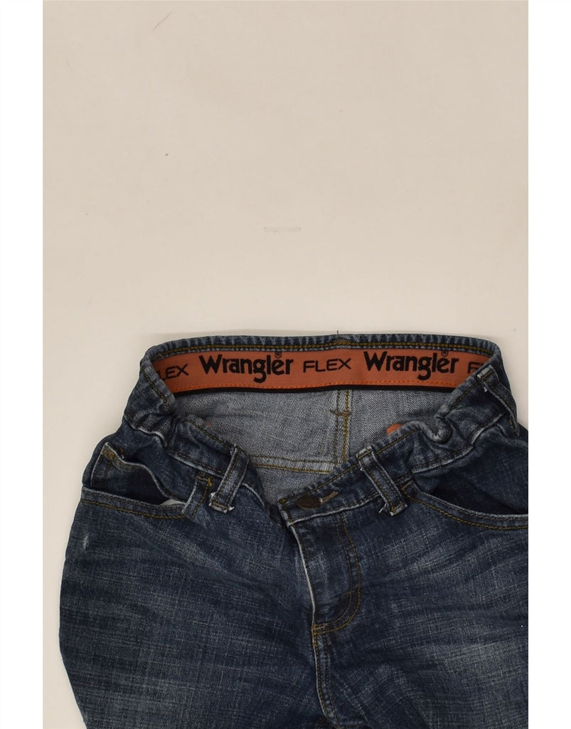 WRANGLER Boys Straight Jeans 11-12 Years W26 L26 Blue Cotton | Vintage Wrangler | Thrift | Second-Hand Wrangler | Used Clothing | Messina Hembry 