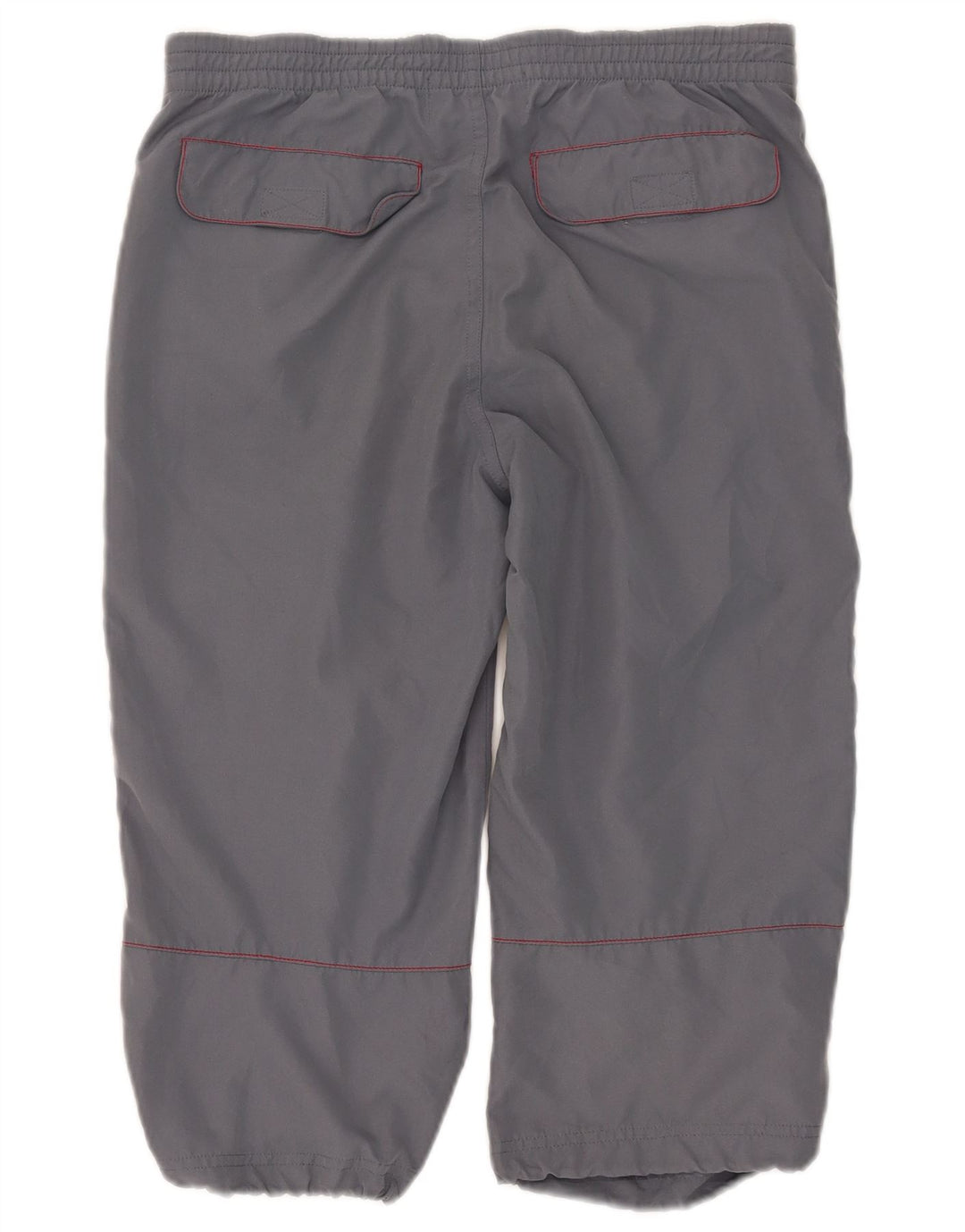 Kappa Mens Capri Trousers Small W29 L18 Grey Polyester