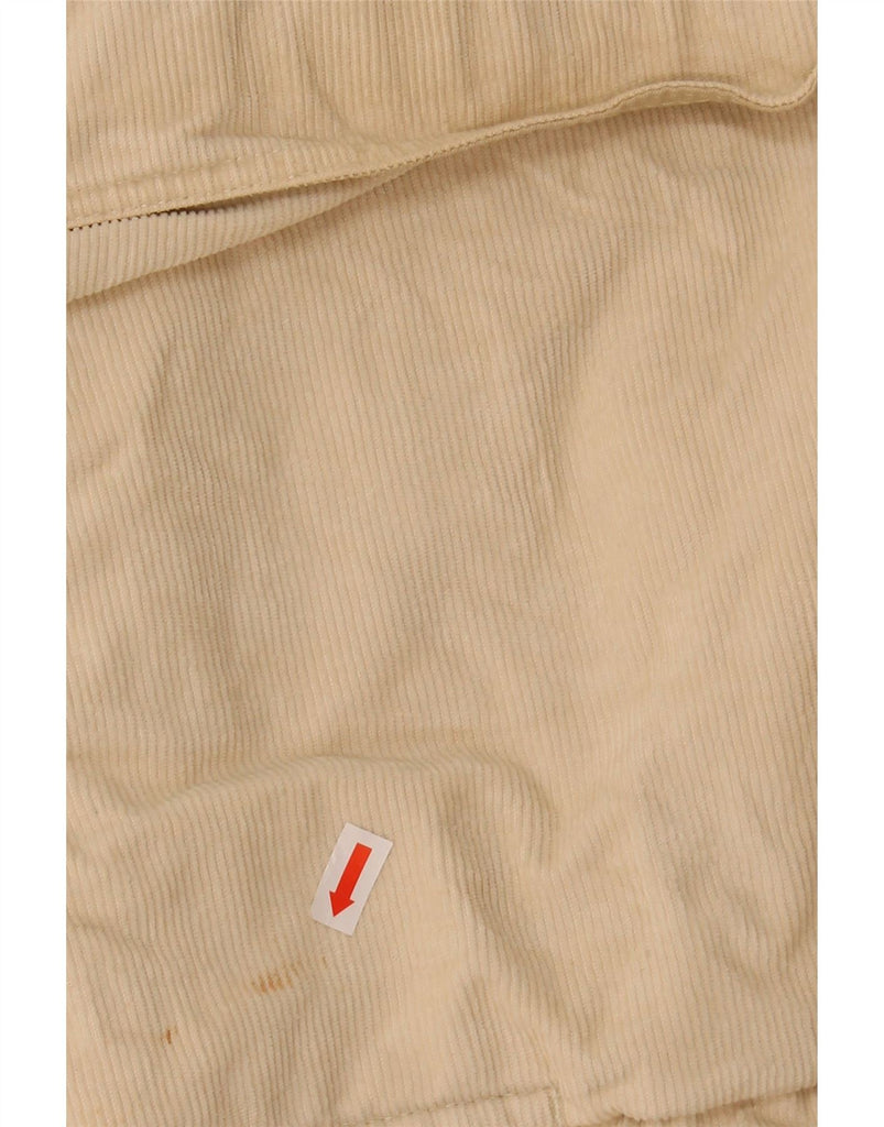 NAPAPIJRI Mens Corduroy Jacket UK 40 Large Beige Cotton Vintage Napapijri and Second-Hand Napapijri from Messina Hembry 