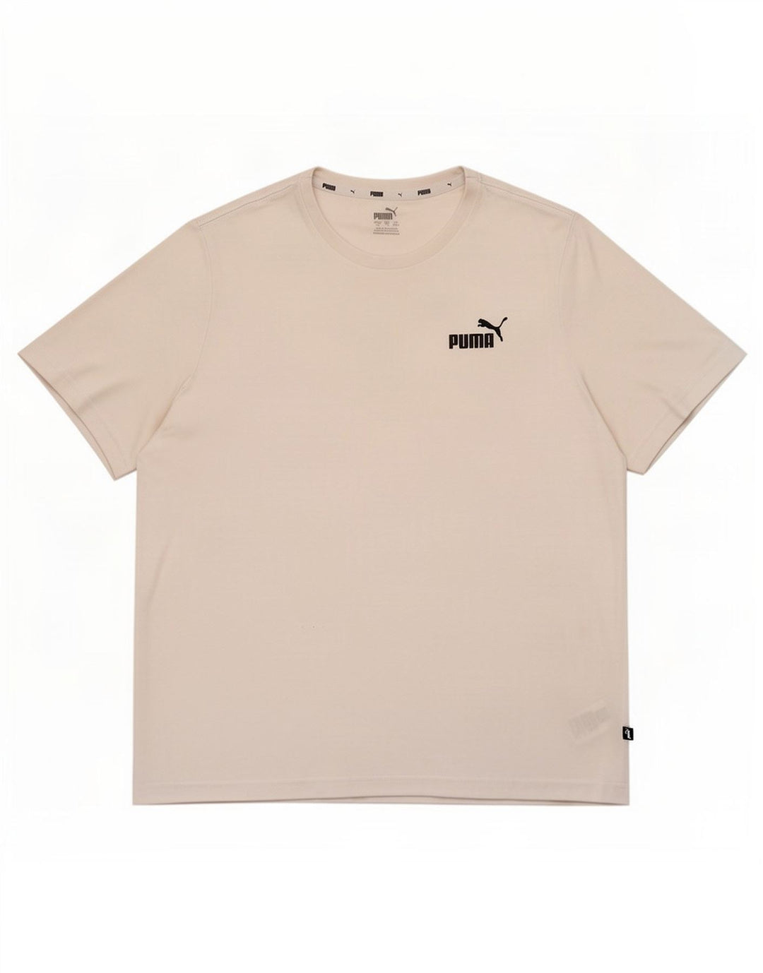 Puma Mens T-Shirt Top 2XL White Cotton