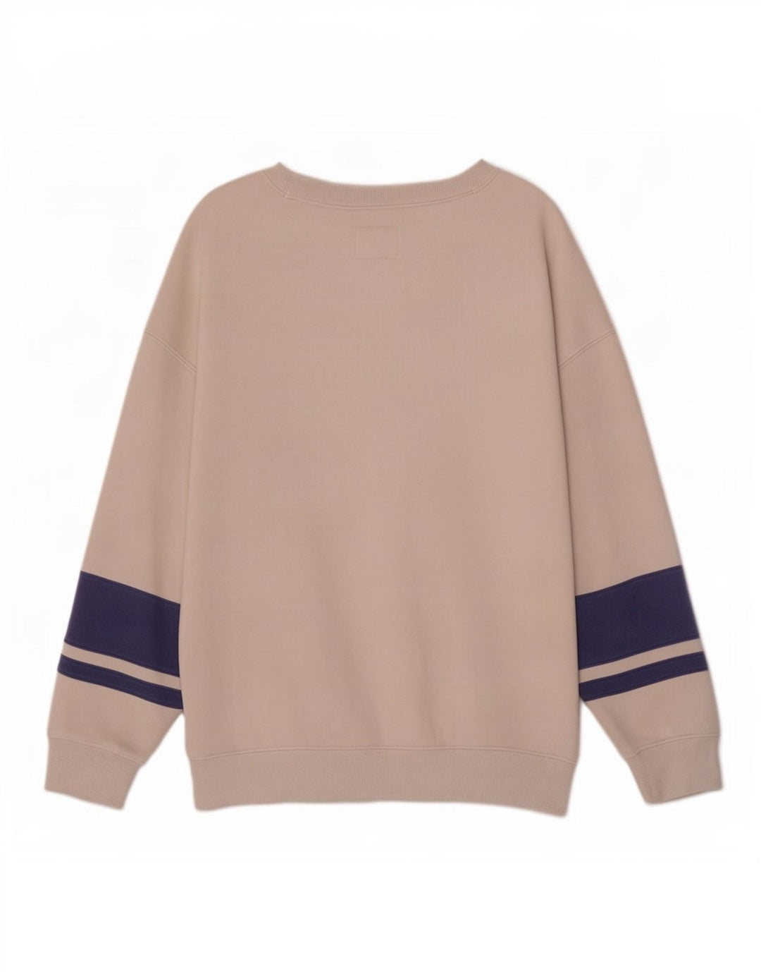 Abercrombie & Fitch Mens Sweatshirt Jumper Large Off White Colourblock
