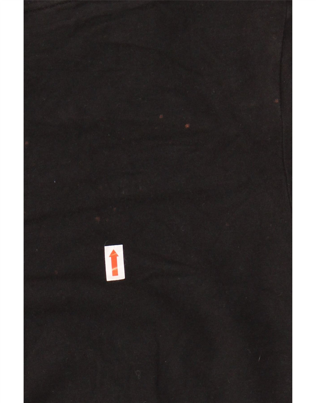 ADIDAS Womens T-Shirt Top UK 12 Medium Black Cotton