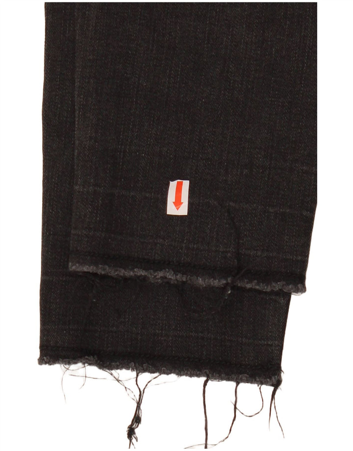 ZARA Womens Skinny Jeans EU 38 Small W28 L26 Black Cotton