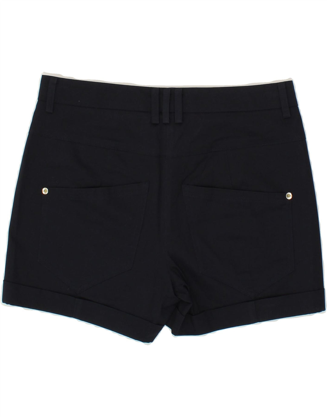 PATRIZIA PEPE Womens Hot Pants IT 40 Small W30  Navy Blue Cotton Vintage Patrizia Pepe and Second-Hand Patrizia Pepe from Messina Hembry 