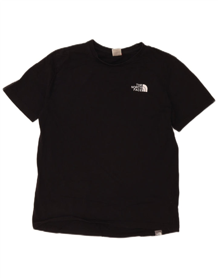 The North Face Mens T-Shirt Top Medium Black Cotton