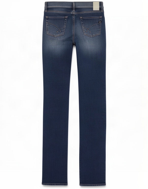 Gas Womens Skinny Jeans W26 L34 Blue Cotton