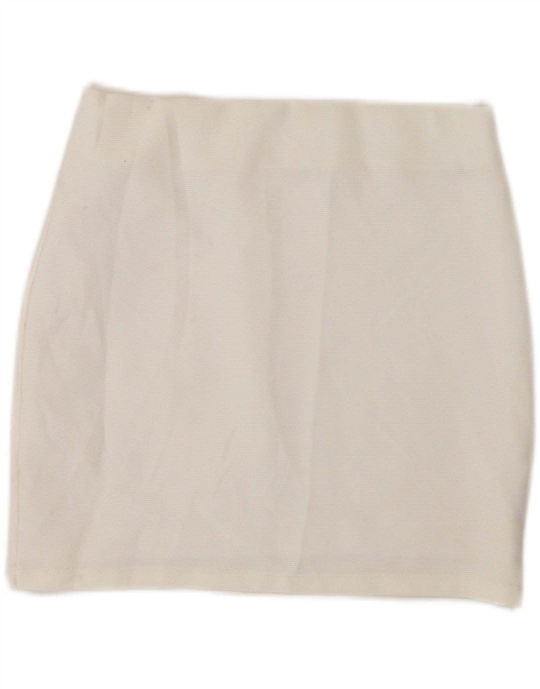 Zara Womens Mini Skirt Small W26 White Polyester