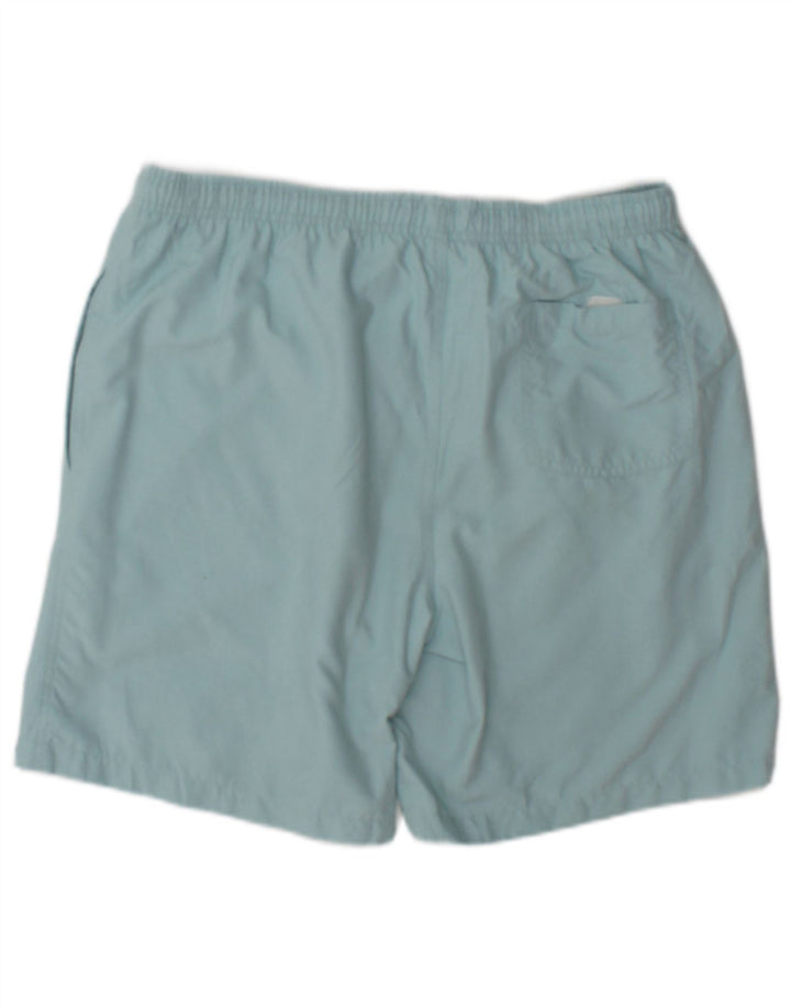 Zara Mens Swimming Shorts Large  Blue Polyester