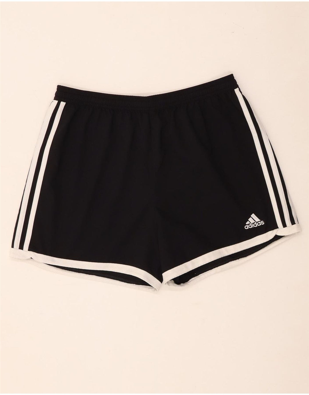 Adidas Womens Climacool Sport Shorts UK 12/14 Medium Black Polyester
