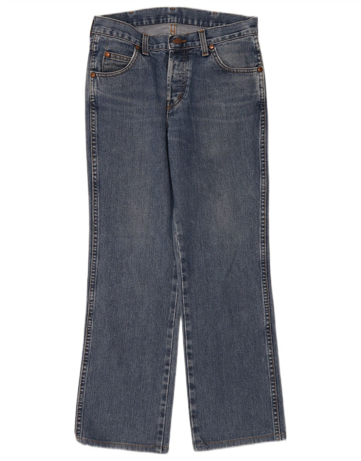 Wrangler Mens Evolution Bootcut Jeans W29 L28 Blue Cotton