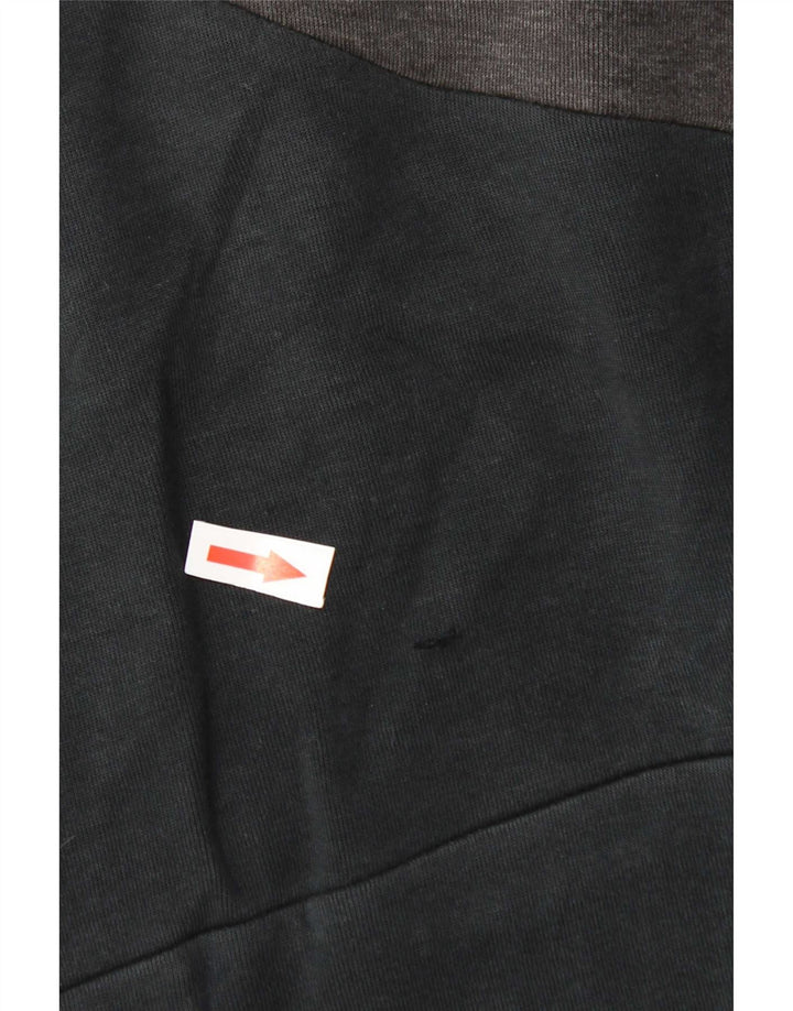 Nike Mens Tracksuit Trousers Joggers Medium Grey Colourblock Cotton