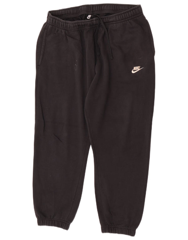 Nike Mens Tracksuit Trousers Joggers XL  Black Cotton