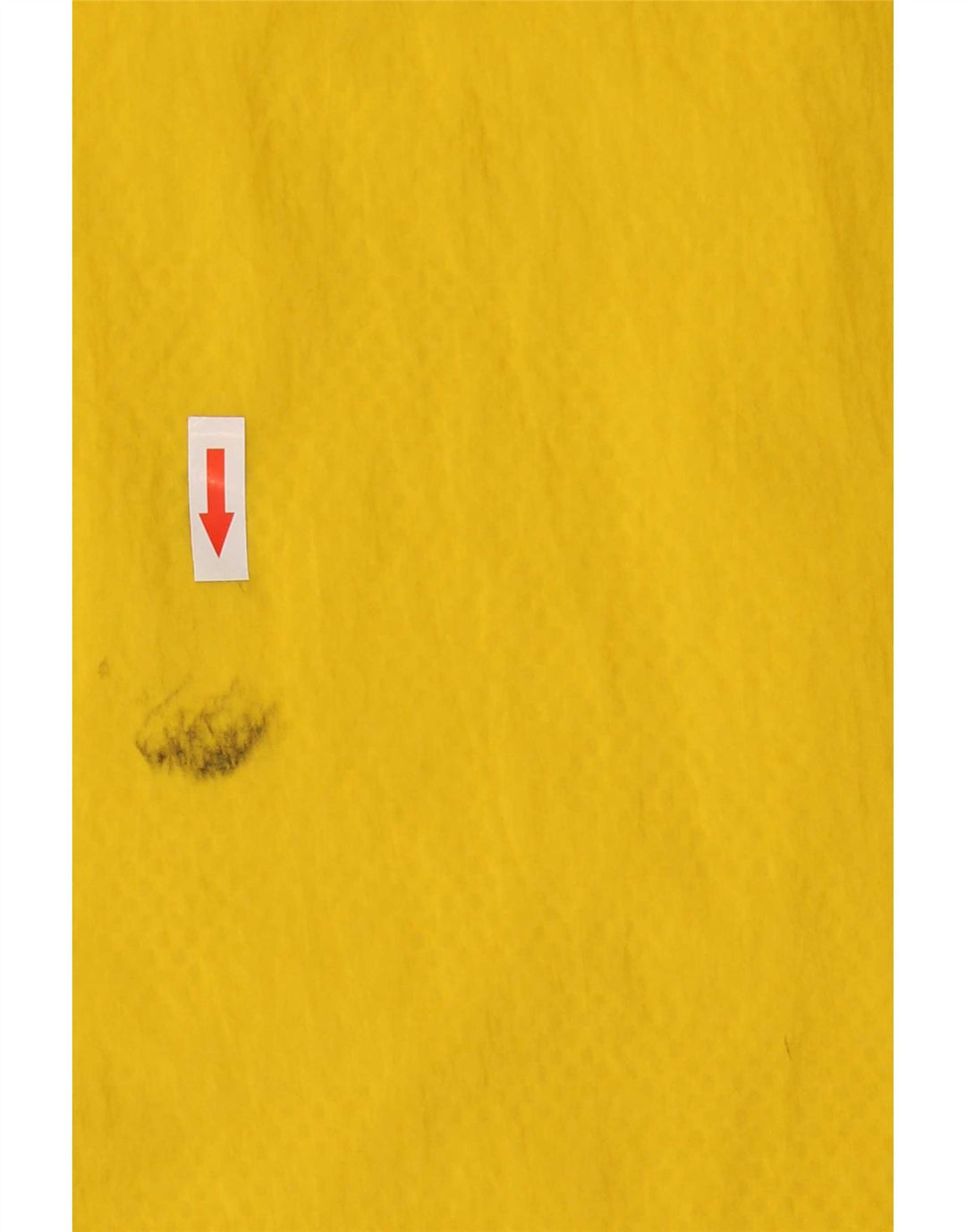 Adidas Mens Hooded Pullover Rain Jacket UK 36 Small Yellow Nylon