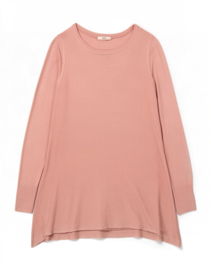 Marks & Spencer Womens Tunic Dress UK 10 Small Pink Acrylic