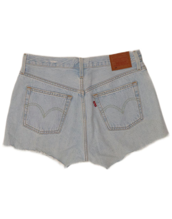 Levi's Womens 501 Denim Shorts Medium W30 Blue