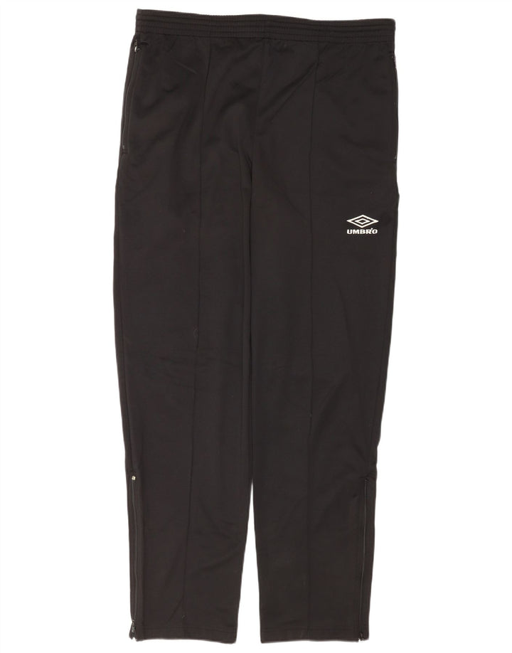 Umbro Mens Tracksuit Trousers Large  Black