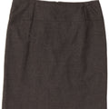 VINTAGE Womens Straight Skirt W32 Large Grey Vintage Vintage and Second-Hand Vintage from Messina Hembry 