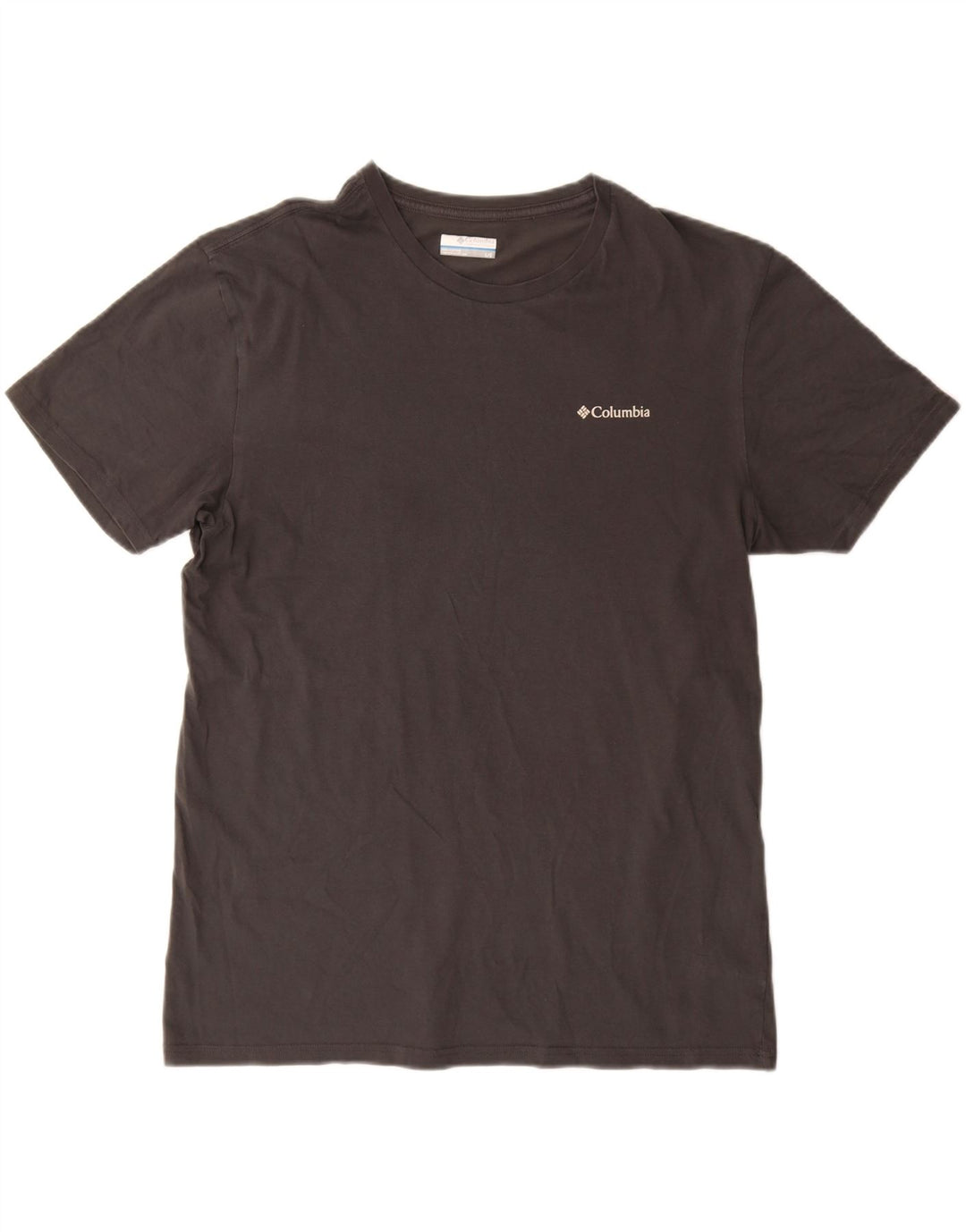 Columbia Mens Graphic T-Shirt Top Large Grey Cotton