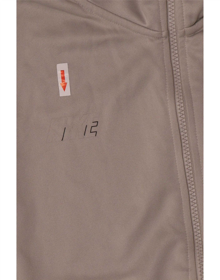 Nike Mens Tracksuit Top Jacket Medium Grey Colourblock Polyester