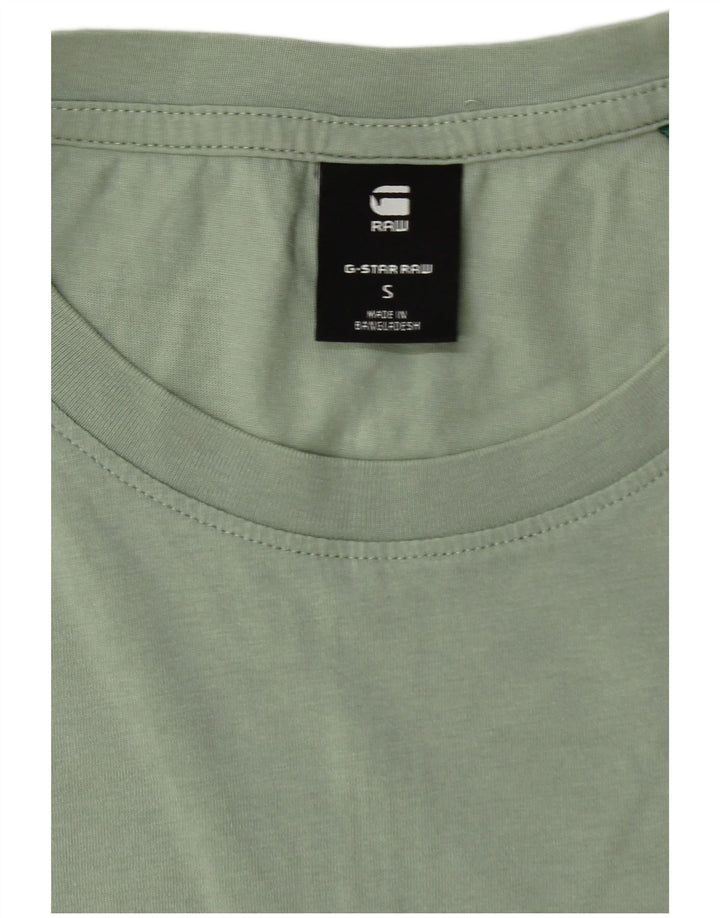 G-Star Mens T-Shirt Top Small Green