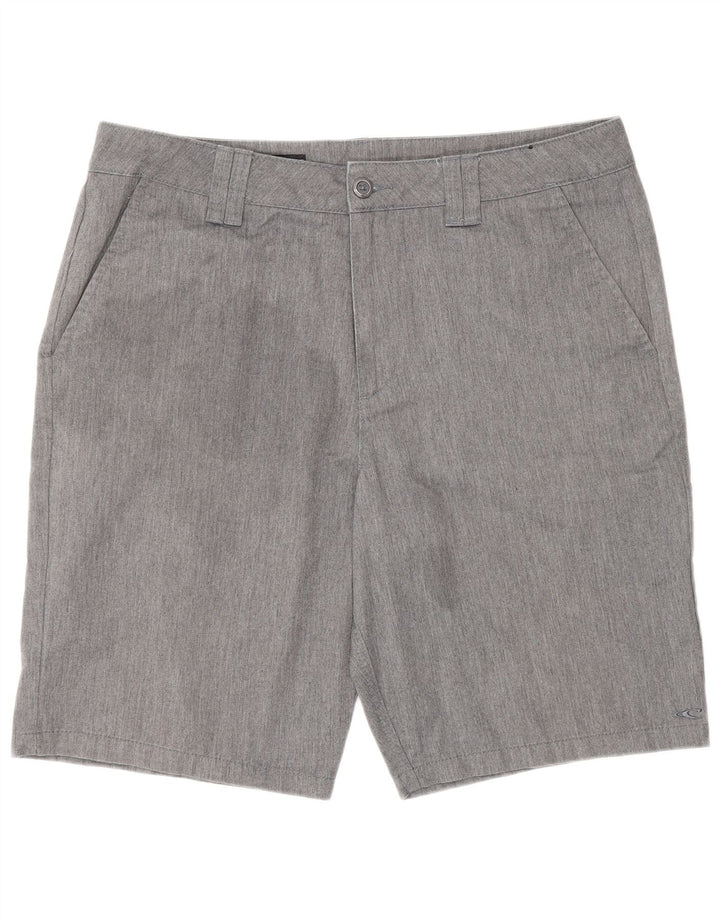 O'Neill Mens Relaxed Fit Cargo Shorts W36 Large Grey Polyester