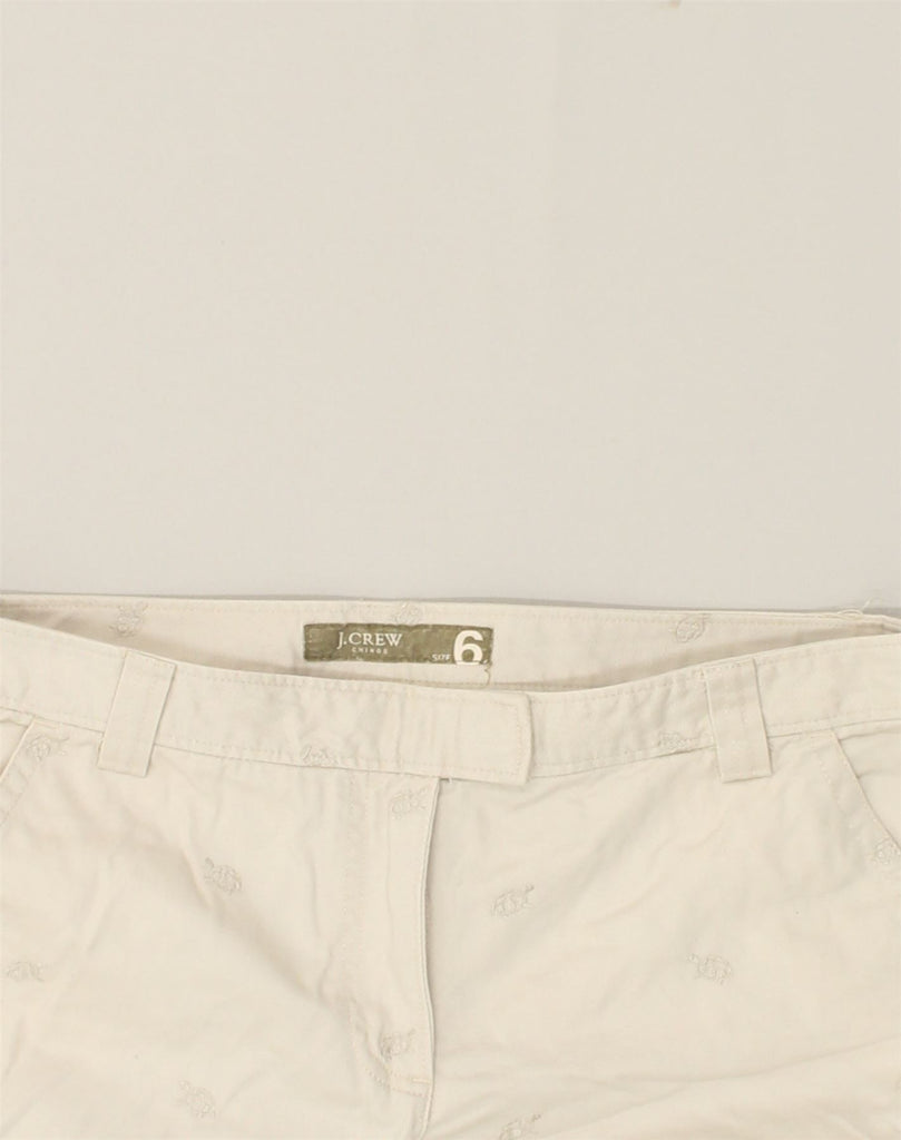 J. CREW Womens Crop Bootcut Chino Trousers US 6 Medium W30 L25  Beige | Vintage J. Crew | Thrift | Second-Hand J. Crew | Used Clothing | Messina Hembry 