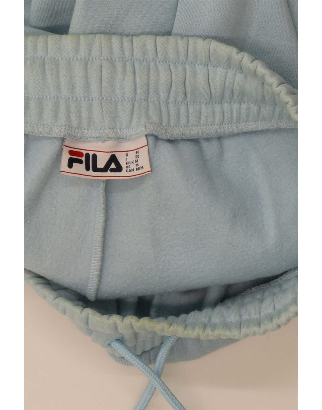 Fila Mens Graphic Sport Shorts Medium Blue Cotton