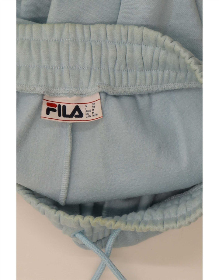 Fila Mens Graphic Sport Shorts Medium Blue Cotton