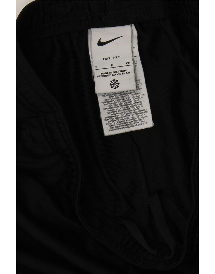 Nike Mens Dri Fit Tracksuit Trousers Small  Black Polyester