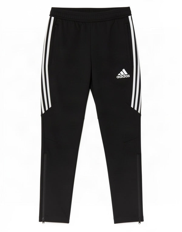 Adidas Womens Climalite Tracksuit Trousers UK 10 Small Black Polyester