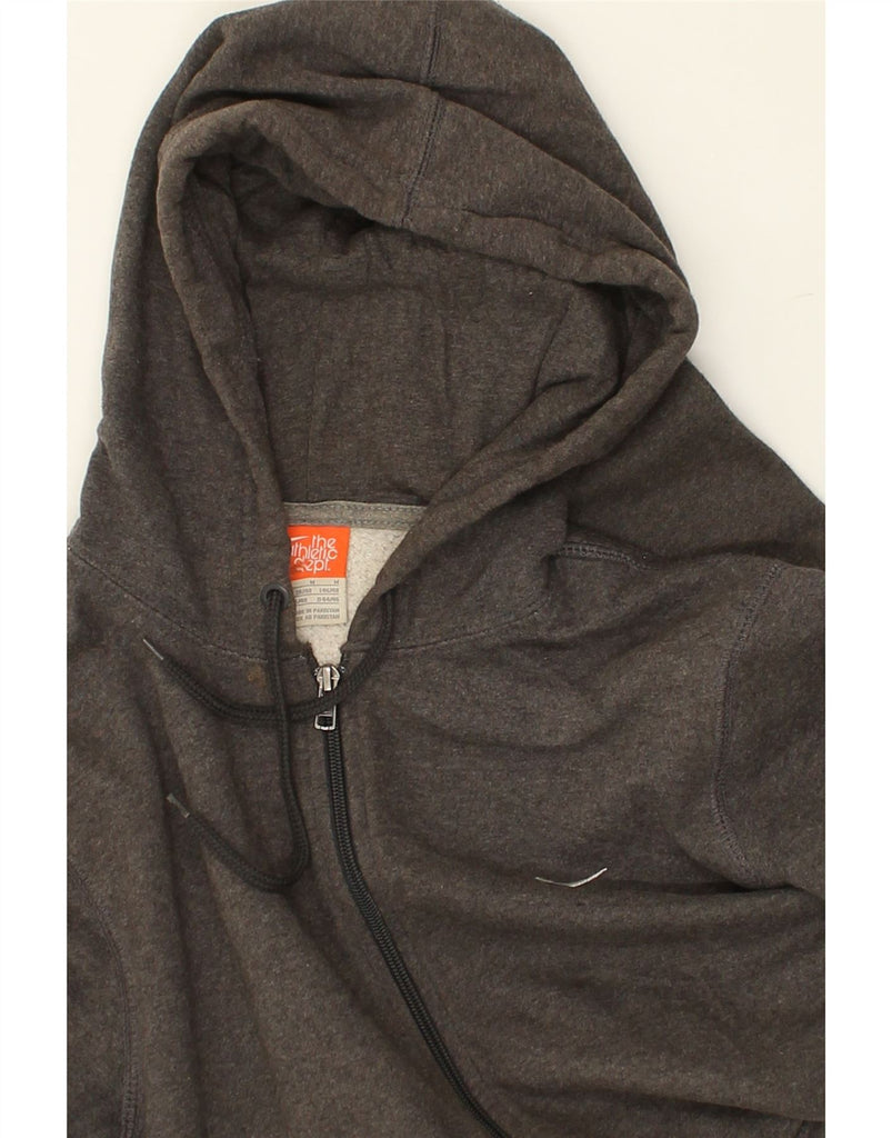 NIKE Mens Zip Hoodie Sweater Medium Grey Cotton | Vintage Nike | Thrift | Second-Hand Nike | Used Clothing | Messina Hembry 