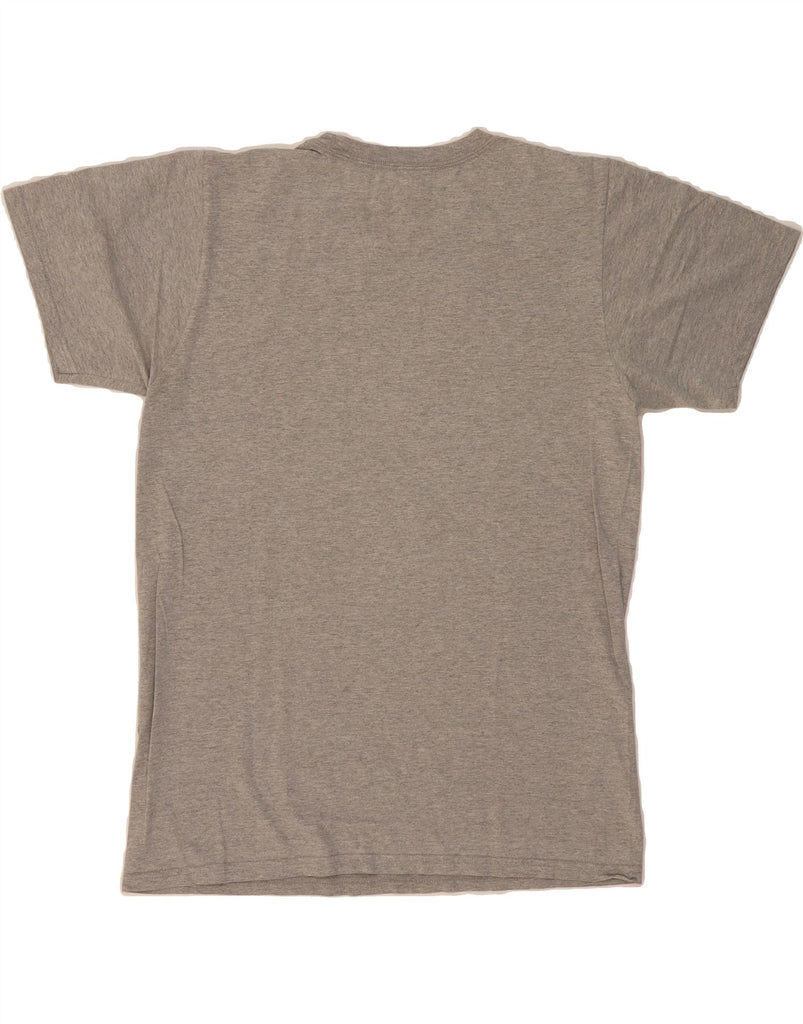 ADIDAS Mens Graphic T-Shirt Top Medium Grey Cotton Vintage Adidas and Second-Hand Adidas from Messina Hembry 