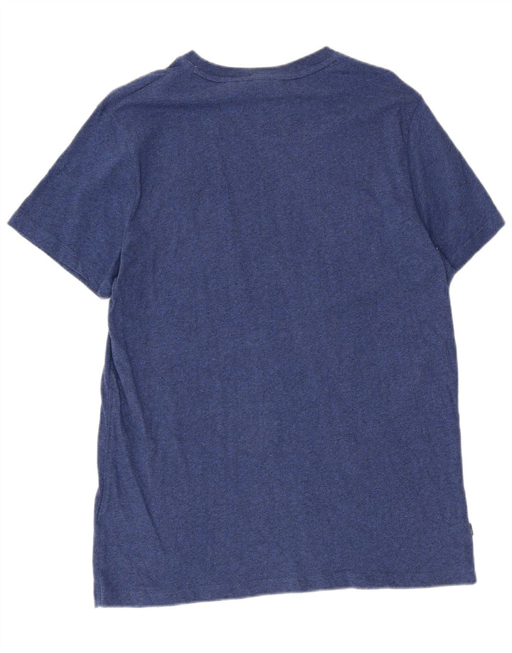 Superdry Mens T-Shirt Top XL Blue Cotton